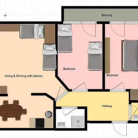 Apartamento Lozenets *